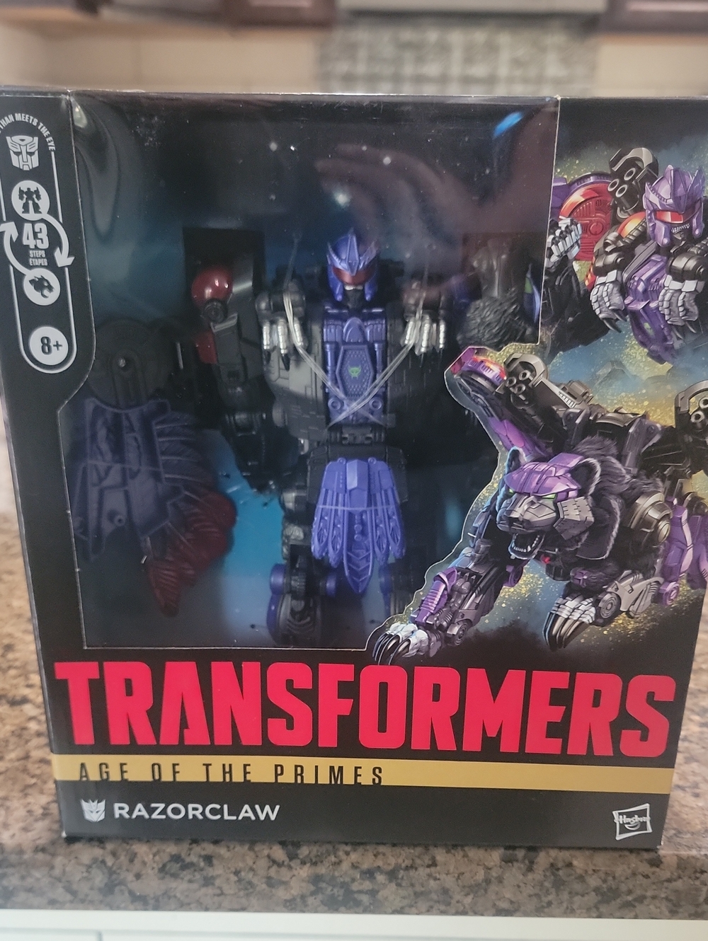 Age of the Primes Razorclaw Figure - Purple